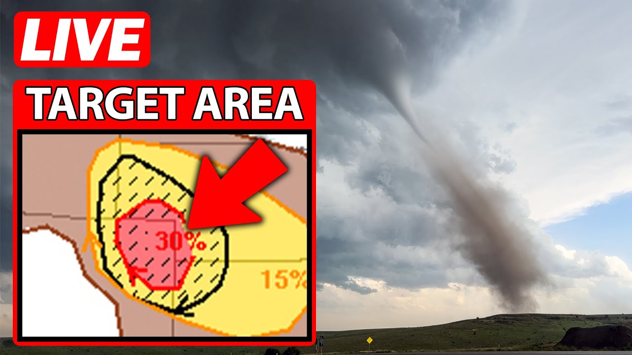 Live storm chaser tracking colorado tornado threat youtube