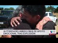 Explosión en Esparto: hallan restos humanos y crece el dolor de las familias