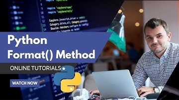 The Python String .format() Method (Python tutorial 2023 for Beginners)