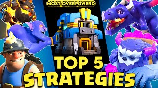 Top 5 Th12 Attack Strategies 2024 | Best Attack Strategies for Th12 | Coc