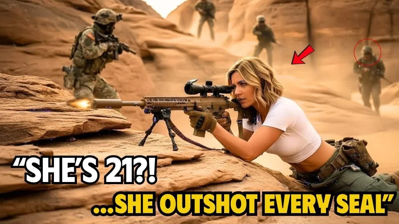 She's 21! SEALs Mocked — Young Woman Outshot Every SEAL With M24 Sniper Rifle