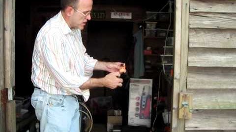 DAP Fireblock Foam burning.AVI