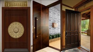 Top 80+ Latest Wooden Main Door Design Ideas In 2024 Catalogue || New Wood Carving Door Design 2024