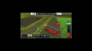 Farming Simulator 16 || FS 16 || How To Harvest Crops In FS 16 || Mj GamerS