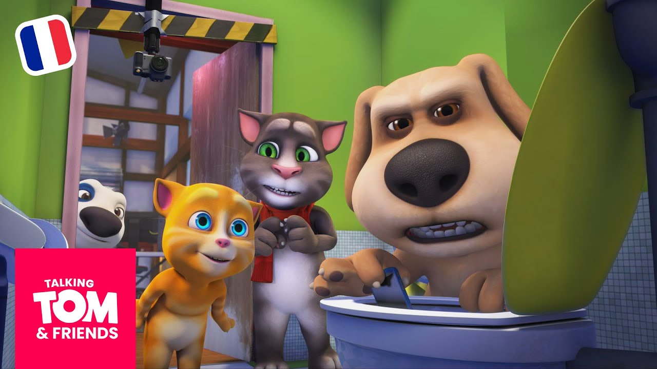 Le téléphone est tombé dans les toilettes! 🚽 - Talking Tom - Dessin