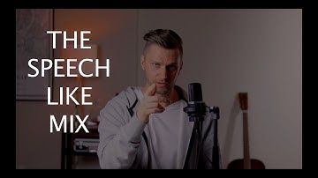 How To Sing Natural - The Speech Like Mix - Tyler Wysong