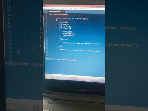 Βίντεο: Τι είναι ο αριθμός palindrome στη java;