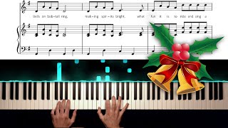 Jingle Bells - Piano Tutorial & Sheet Music Resimi