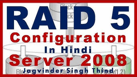 ✅  RAID 5 Configuration in Windows Server 2008 in HIndi