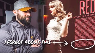 REACTING To The &quot;From The Vault&quot; Songs FROM &quot;RED&quot; - Taylor Swift (Part 1)