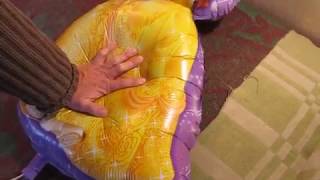 New Year Decorations Deflate - Part 2, Mylar Princess Belle