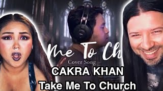REACTION! CAKRA KHAN Take Me To Church HOZIER Cover