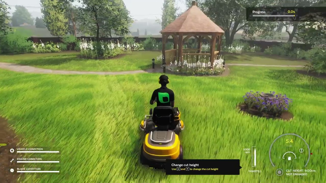  Lawn Mowing Simulator [Landmark Edition] : Video Games