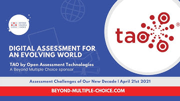Beyond Multiple Choice: TAO by Open Assessment Technologies (Lightning Demo)