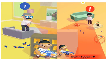 Nerf Epic Pranks - gameplay walkthrough part 1 ! prank em all ( android, iOS )