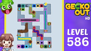 Gecko Out Level 586 Solution Walkthrough