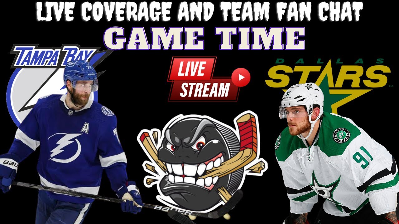 Dallas Stars vs Tampa Bay Lightning 🥅🏒 NHL live hockey Watch & Fan