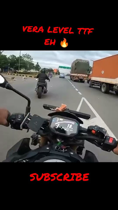 TTF VASAN ESCAPED FROM ACCIDENT 😱JUST MISS | VERA LEVEL CUT😲#TTF #TTF_VASAN #TWIN_THROTTLERS #JARVIS