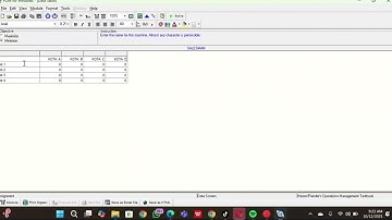 Aplikasi Komputer Ekonomi, SOAL APLIKASI POM no. 1