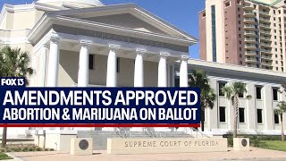 Marijuana and abortion amendments to be on Florida ballot in November