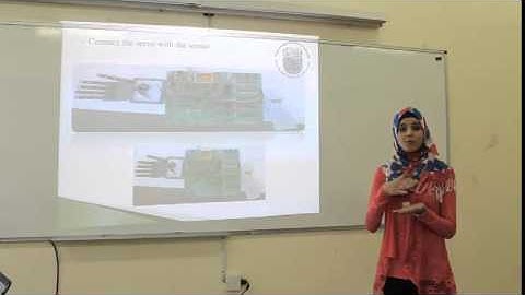 I Robot Hand Embedded System PSUT