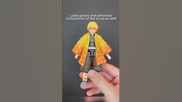 👘⚡️Cloth Haori MOD for Zenitsu SHFiguarts #kimetsunoyaiba #demonslayer #鬼滅の刃 #zenitsu