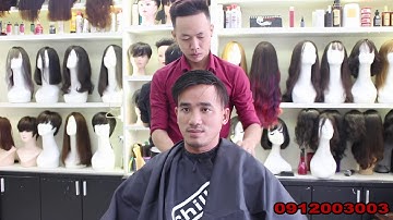 Tóc mái hói nam-Tóc giả sài Gòn