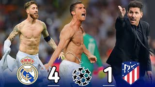Real Madrid Atletico Madrid 4-1 Finale UCL 2014 FHD ♨️ Hafid Derradji's Commentary ✓ A Fiery Match