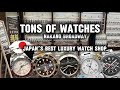 Japan's top pre-owned luxury watch shop in Nakano Broadway | Rolex, GS, Omega, Cartier and more!