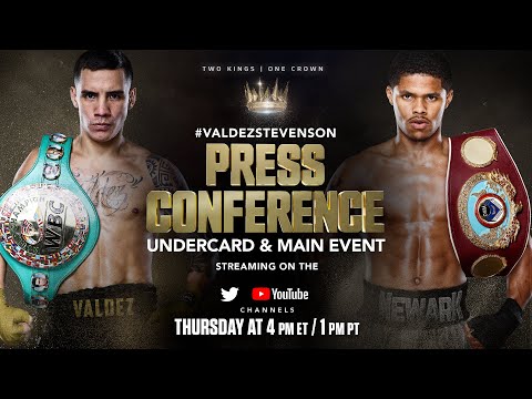 Oscar Valdez vs Shakur Stevenson | FINAL PRESS CONFERENCE