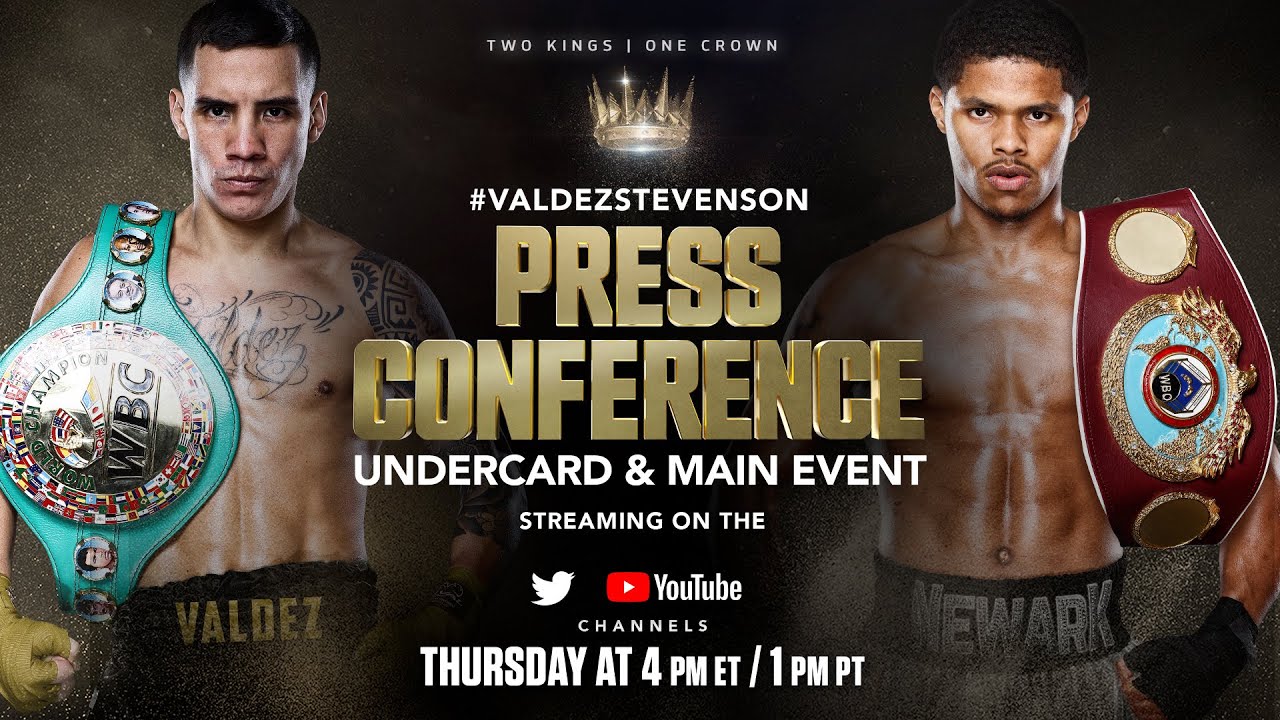 Oscar Valdez vs Shakur Stevenson FINAL PRESS CONFERENCE