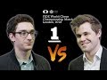 Campeonato del Mundo de Ajedrez 2018 | Caruana vs Carlsen | partida 1