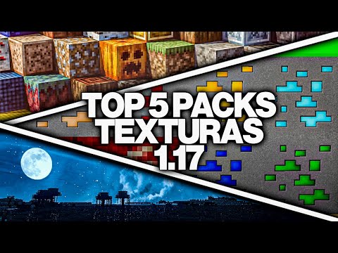 TOP 5 PACKS de TEXTURAS para MINECRAFT 1.17