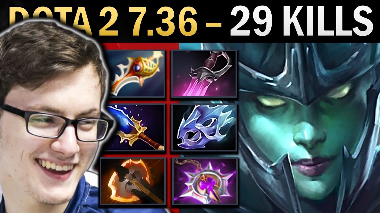 Phantom Assassin Gameplay Miracle with Fury and 29 Kills - Dota 7.36