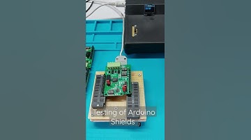 testing of Arduino RS485 Shields with DIY testing equipment