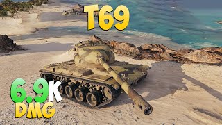 T69 - 7 Frags 6.9K Damage - Lucky! - World Of Tanks