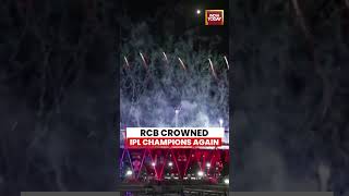 RCB Wins IPL 2026: Fireworks Light Up Narendra Modi Stadium As RCB Defeat Gujarat Titans #shorts