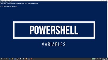 12 Powershell Basics - Variables