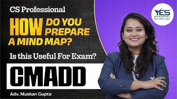 How Do You Prepare a Mind Map? Is This Useful for Exam? | CMADD-CS Professional | CS Muskan Gupta