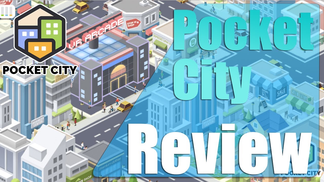 POCKET CITY REVIEW No MicroTransactions YouTube