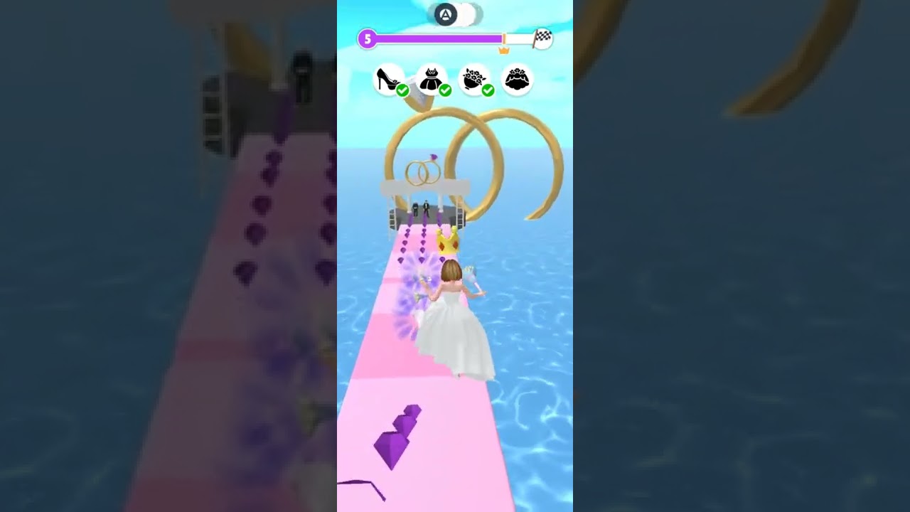 Bridal Rush - All Levels Gameplay Android,ios (Levels 5) 