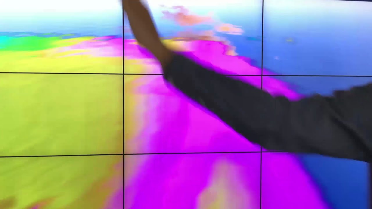 Play video: Interactive Wall at VCU Children's Hospital of Richmond — Water Trails (2024)