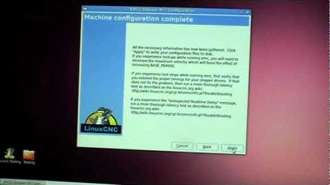 EMC2 Setup for 3020 CNC