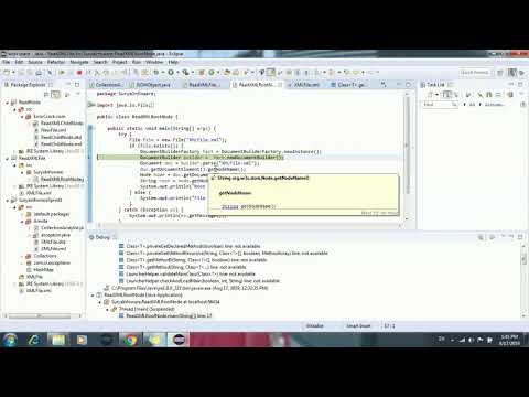 How to read XML root node in Java