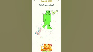 DOP 2 Delete One Part 🗑🧼🪠 level 389 what is missing?  #shorts #dop2