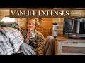 VanLife EXPENSES | How much does it REALLY cost?