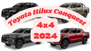 Toyota Hilux Conquest 4x4 AT 2024 WIDE TRACK EDITION