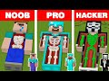 Minecraft NOOB vs PRO vs HACKER: SURGERY STATUE HOUSE BUILD CHALLENGE / Animation
