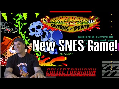 New SNES Game - Sydney Hunter and the Caverns of Death - Gamester81