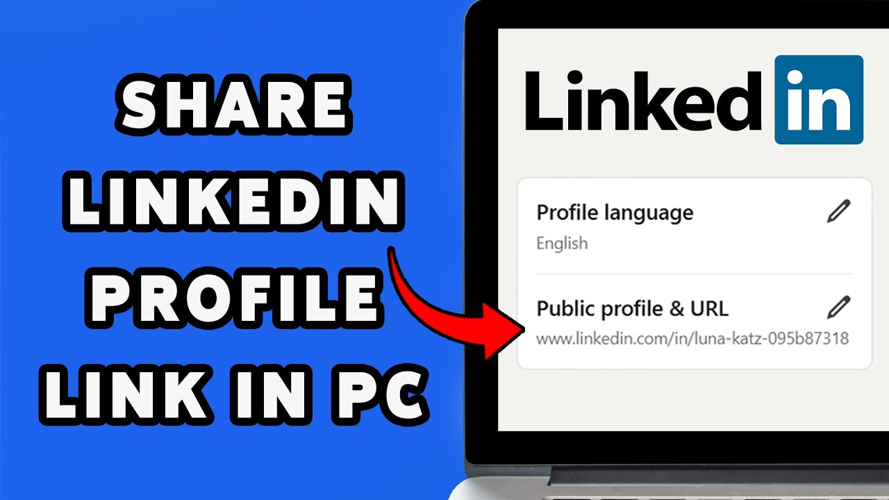 How To Share LinkedIn Profile Link In PC 2025 | Copy & Share Your ...